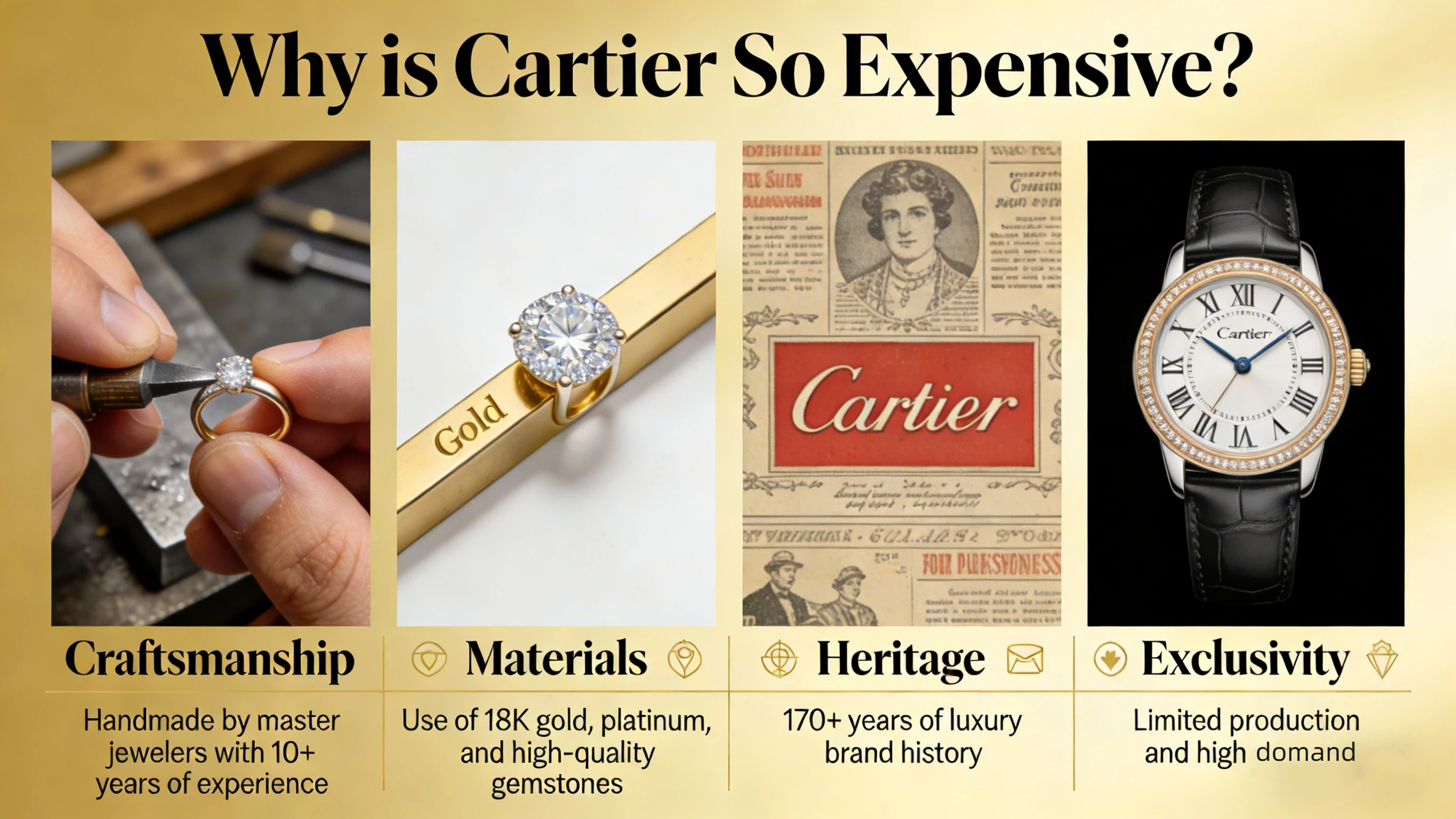 Why is Cartier so expensive