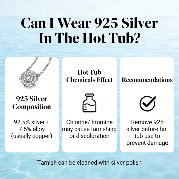 Can I Wear 925 Silver In The Hot Tub