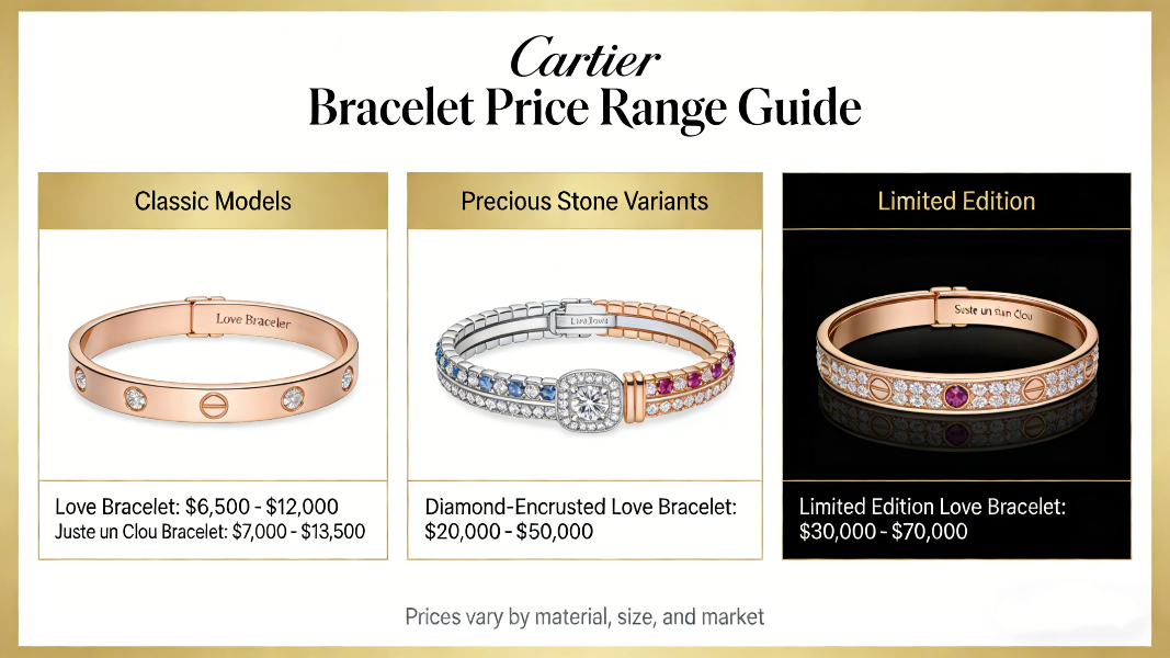 Cartier Bracelet Price Range Guide