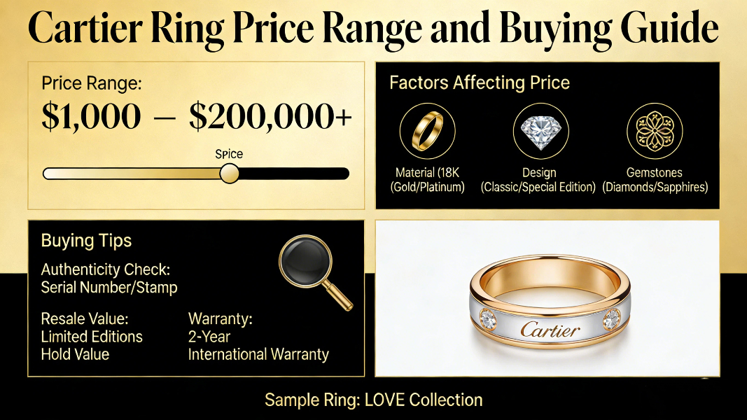 Cartier Ring Price Range and Buying Guide