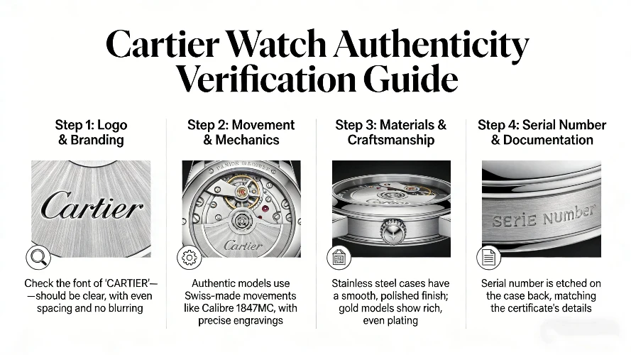 Cartier Watch Authenticity Verification Guide
