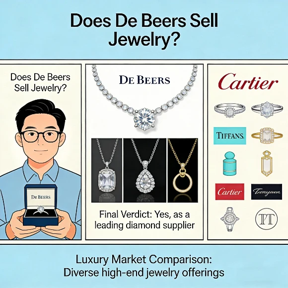 Does De Beers sell jewelry final verdict and luxury market comparison