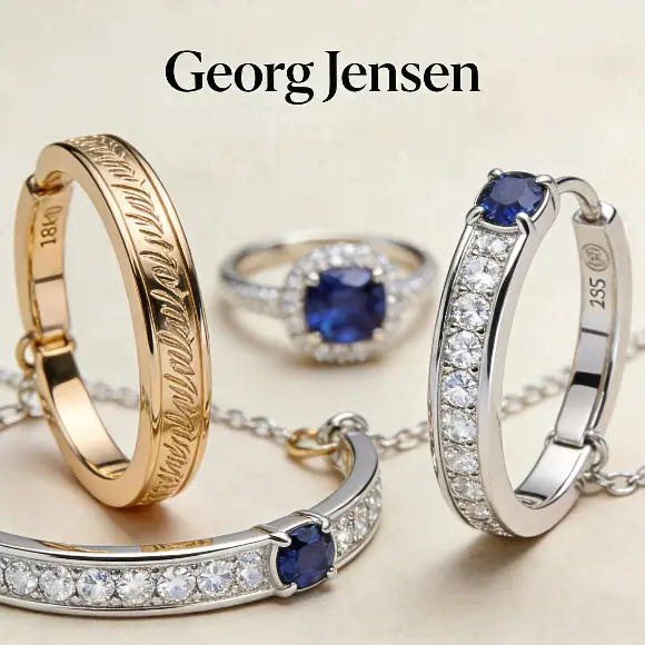 Georg Jensen premium materials and craftsmanship