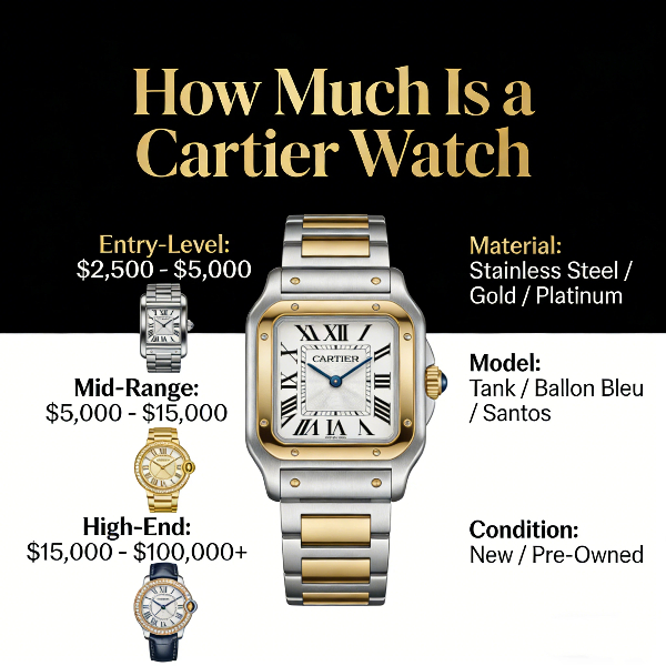 How Much Is a Cartier Watch