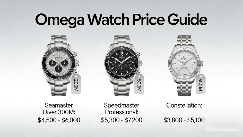 How much is an Omega watch?Is Omega as expensive as Rolex?