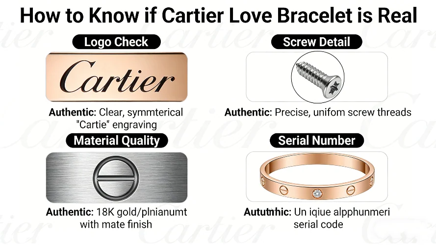 How to Know if Cartier Love Bracelet is Real