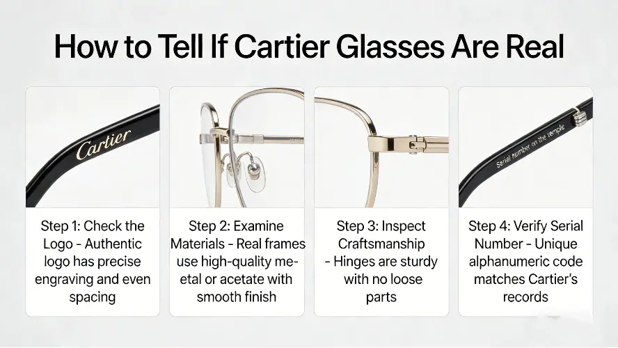 How to Tell If Cartier Glasses Are Real
