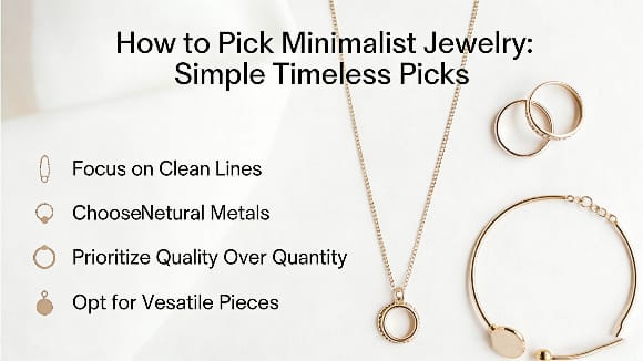 How to pick minimalist jewelry simple timeless picks