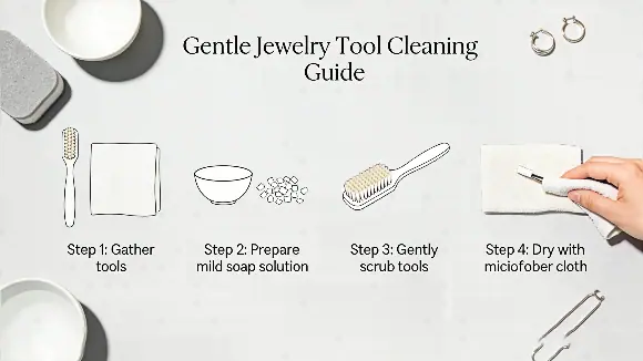 How to really clean jewelry basic tools and gentle methods