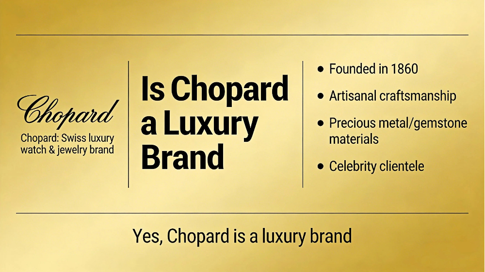 Is Chopard a luxury brand?Is a Chopard watch really worth the money?