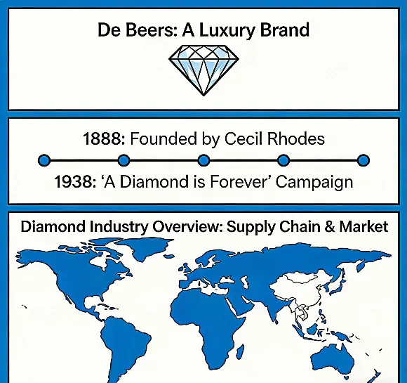 Is De Beers a luxury brand brand legacy and diamond industry overview