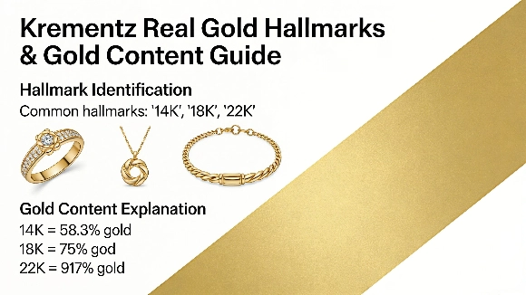 Is Krementz jewelry real gold hallmarks and gold content guide