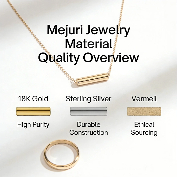 Is Mejuri good jewelry material quality overview