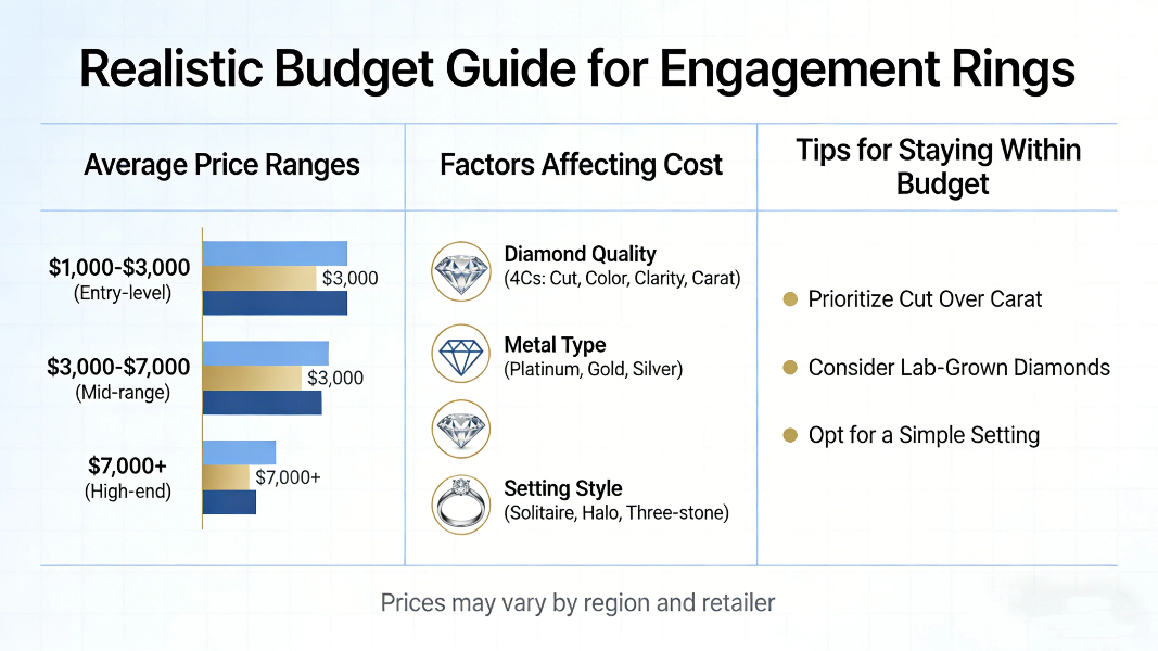 Realistic Budget Guide for Engagement Rings
