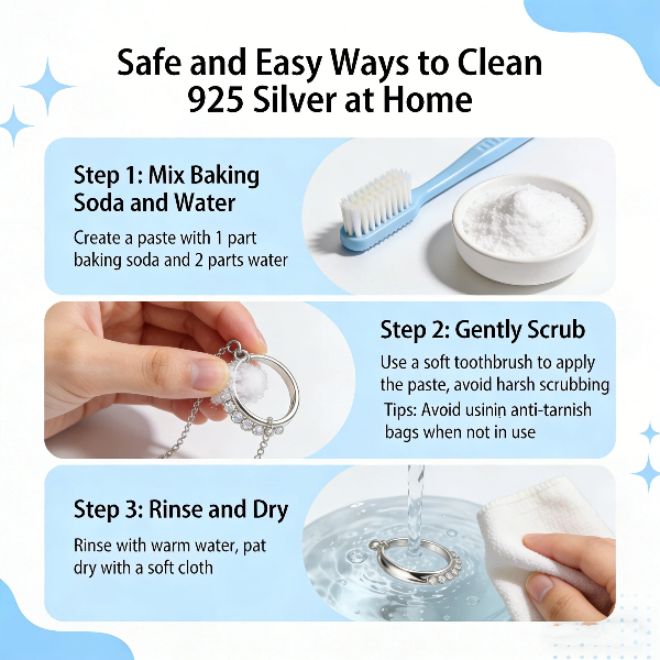 Safe and Easy Ways to Clean 925 Silver at Home