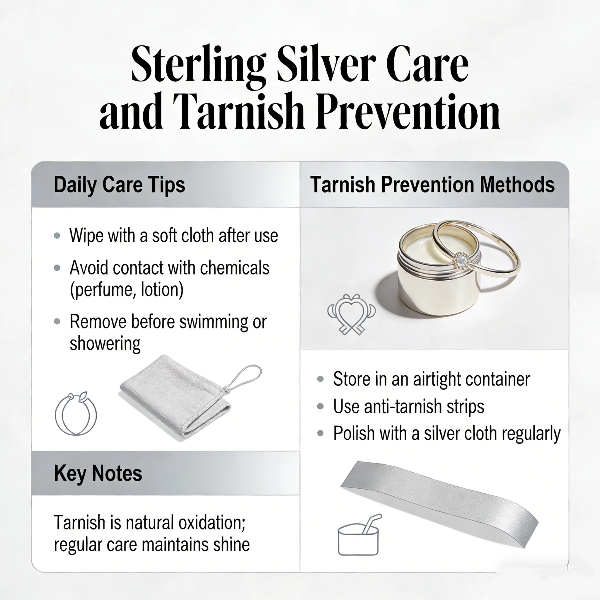 Sterling Silver Care and Tarnish Prevention