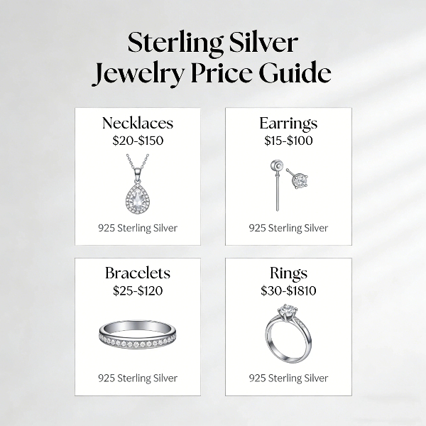 Sterling Silver Jewelry Price Guide