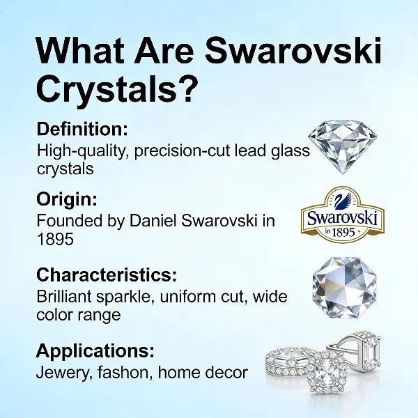 What are swarovski crystals