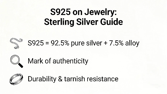 What does S925 mean on jewelry sterling silver guide