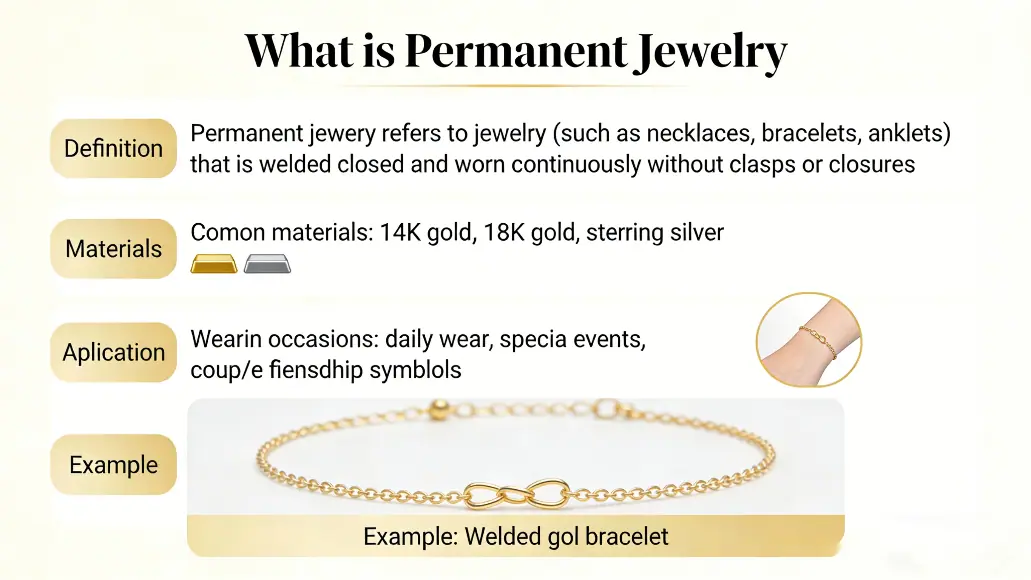 What is permanent jewelry