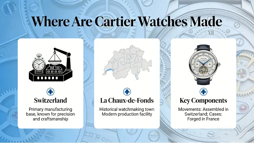 Where Are Cartier Watches Made