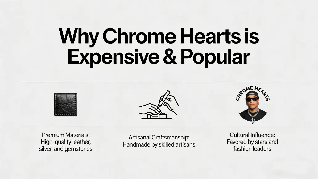 Why is Chrome Hearts so expensive to wear and popular