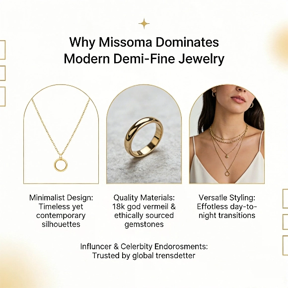 Why is Missoma so popular in modern demi-fine jewelry