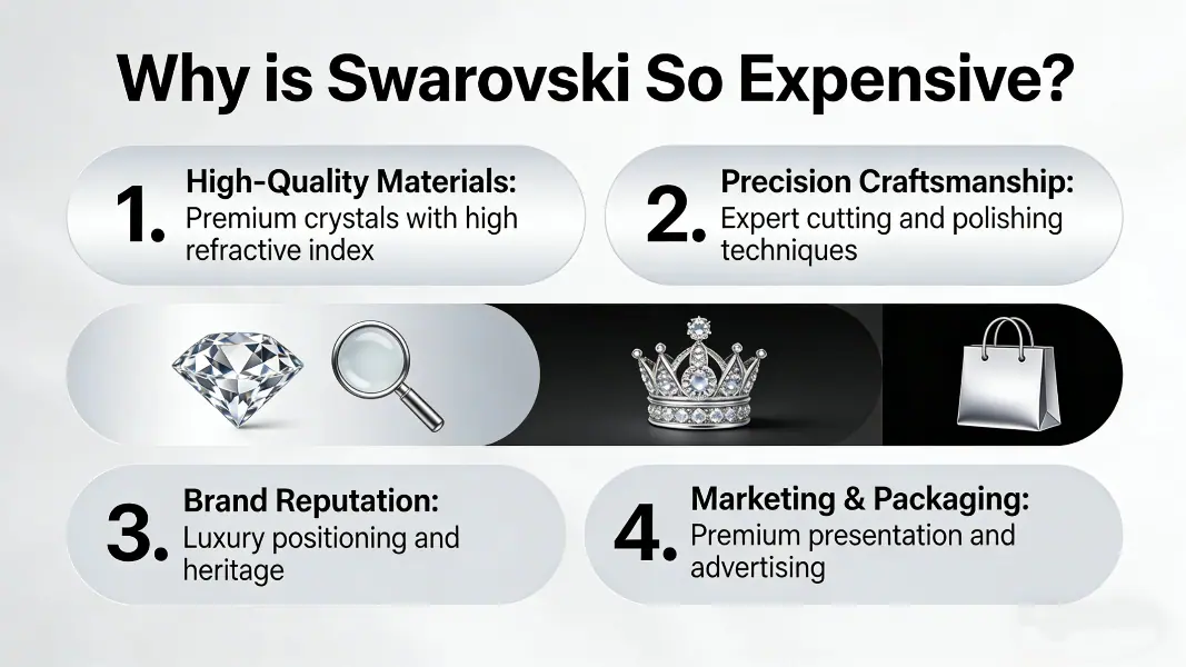 Why is Swarovski so expensive