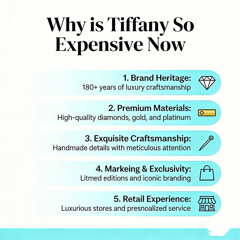 Why is Tiffany so expensive now？Is Tiffany considered a luxury brand?