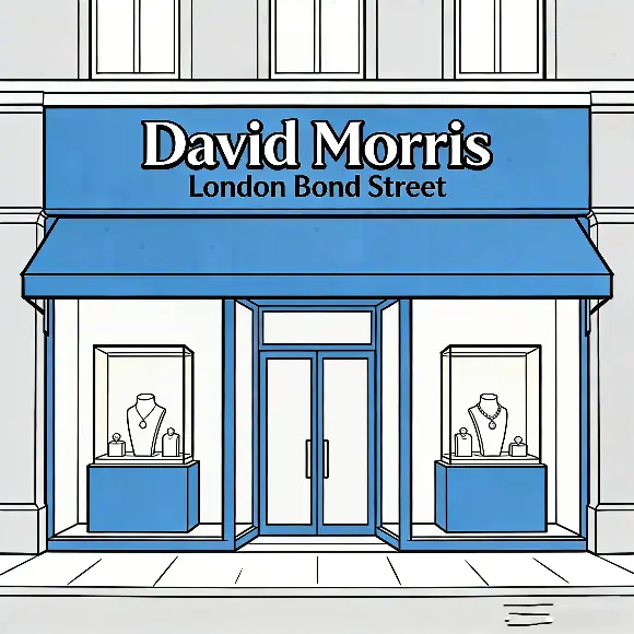 David Morris London Bond Street flagship store exterior
