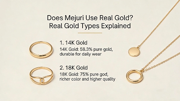 Does Mejuri use real gold Real gold types explained
