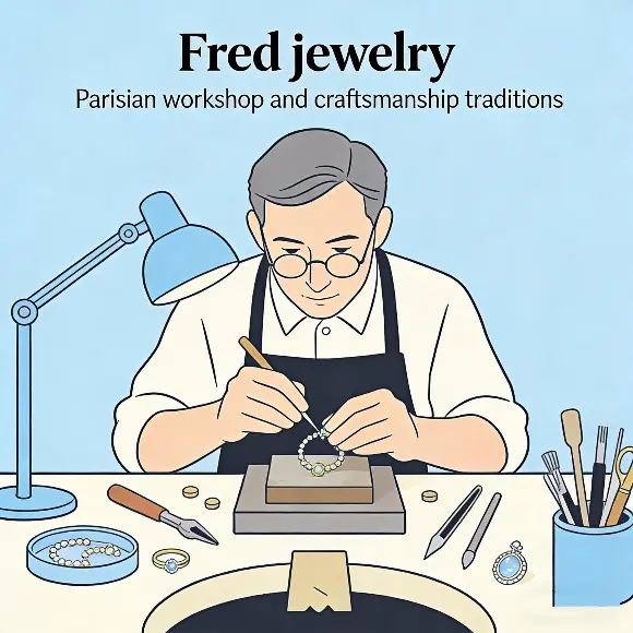 Fred jewelry Parisian workshop and craftsmanship traditions