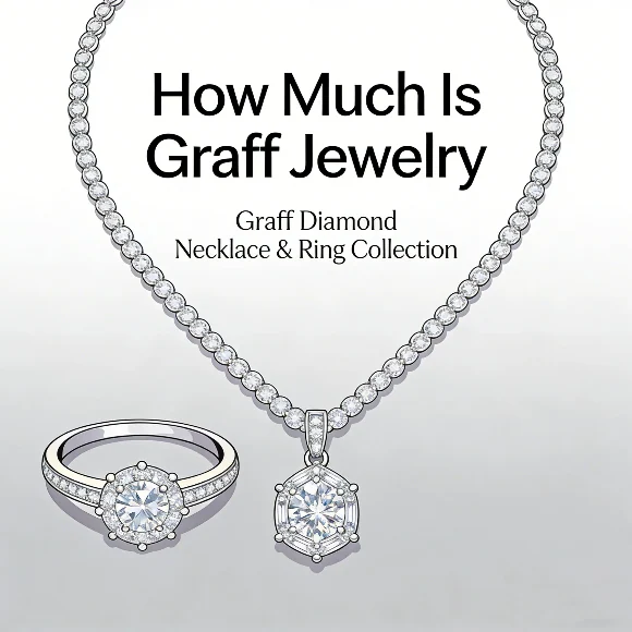 How Much Is Graff Jewelry cover with Graff diamond necklace and ring collection