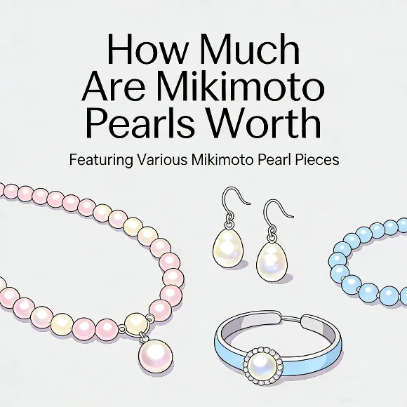 How much are Mikimoto pearls worth cover with various Mikimoto pearl pieces