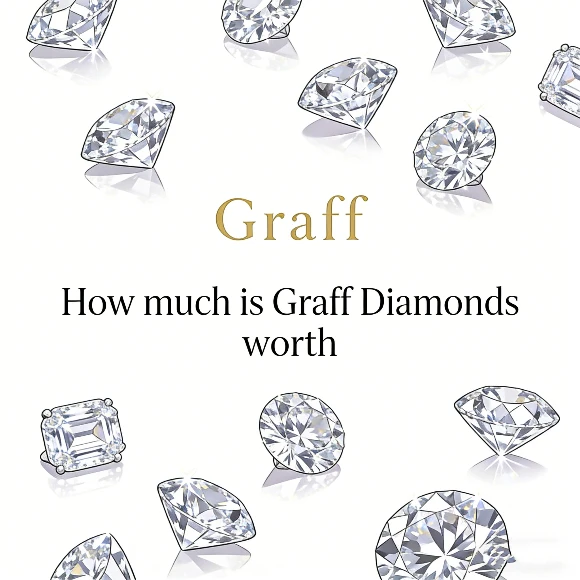 How much is Graff Diamonds worth cover with rare Graff diamonds and brand logo