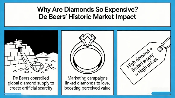 Why are diamonds so expensive De Beers historic market impact overview
