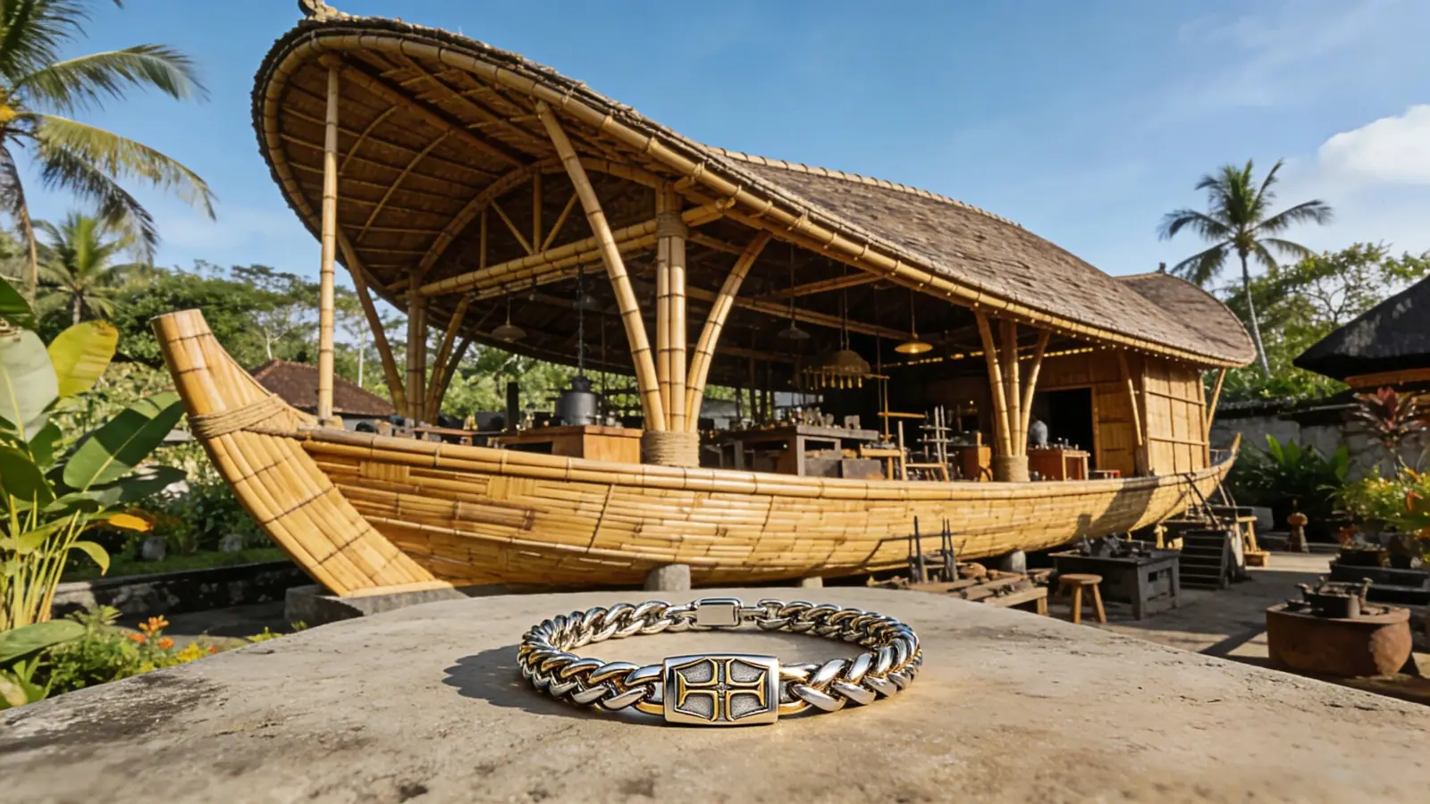 Where is John Hardy Jewelry Made: The iconic bamboo workshop in Mambal, Bali