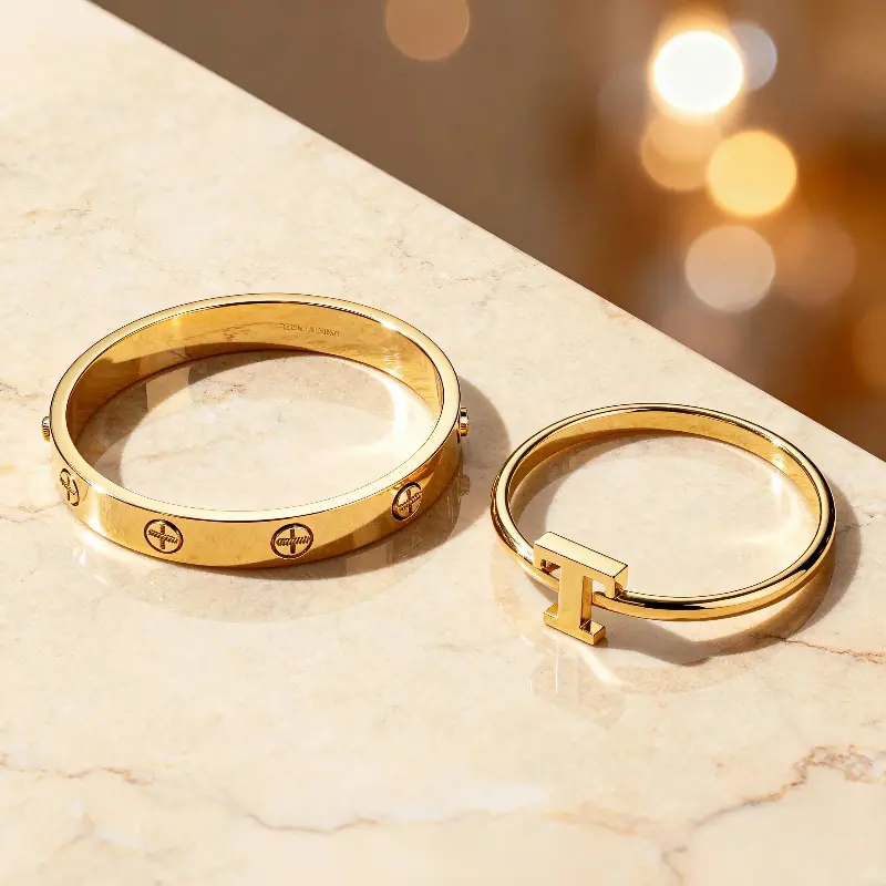 Cartier vs Tiffany bracelet price comparison chart 2026